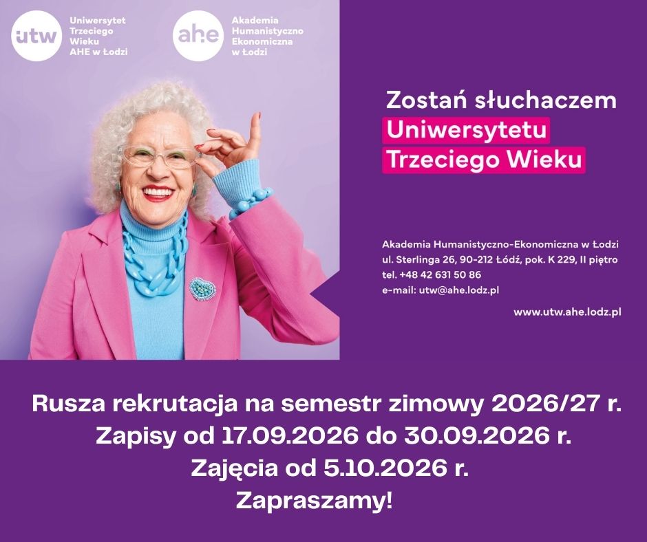 Rekrutacja na semestr zimowy 2026/27